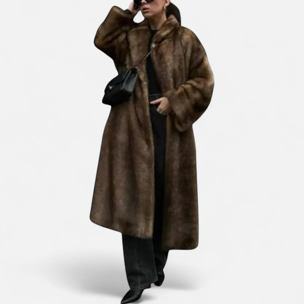 Women’s Long Faux Fur Coat