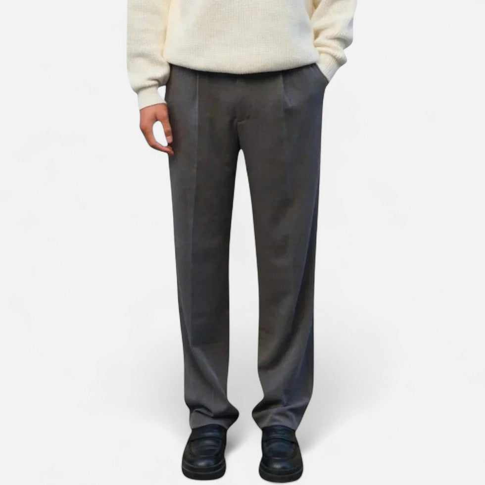 Men's Straight Leg Dress Trousers