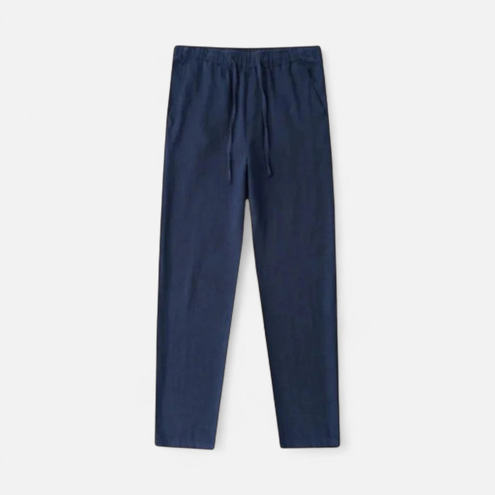 Men's Linen Drawstring Trousers